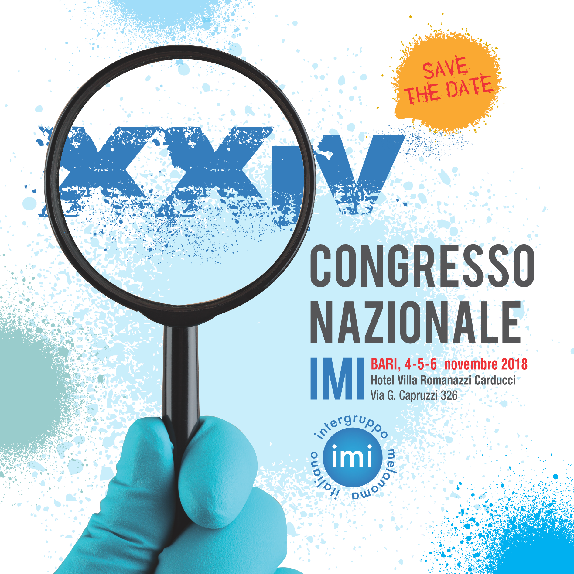 XXIV CONGRESSO NAZIONALE IMI Save The Date Page 1